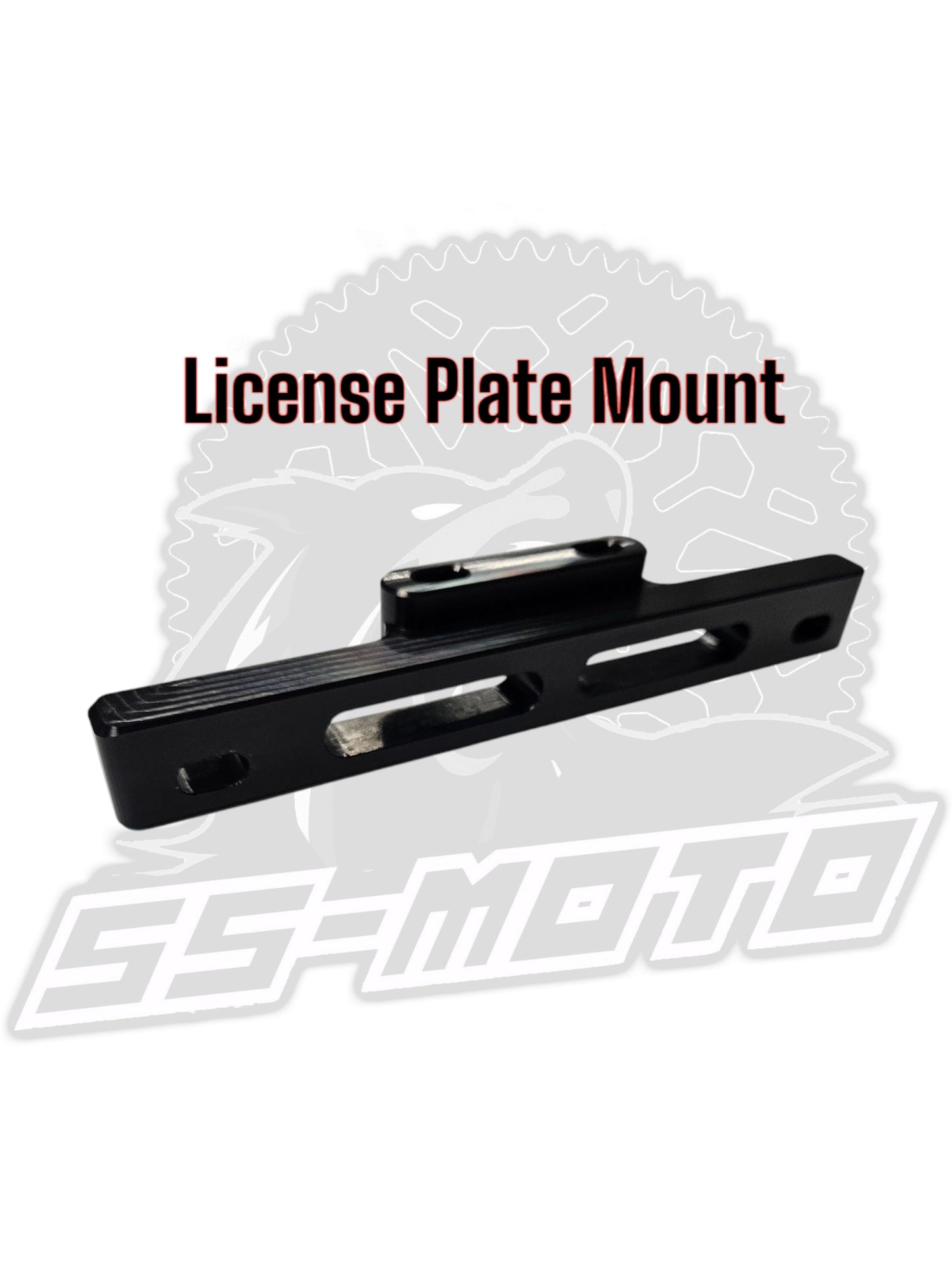SS-MOTO License Plate Mount-Nastee Nates Garage