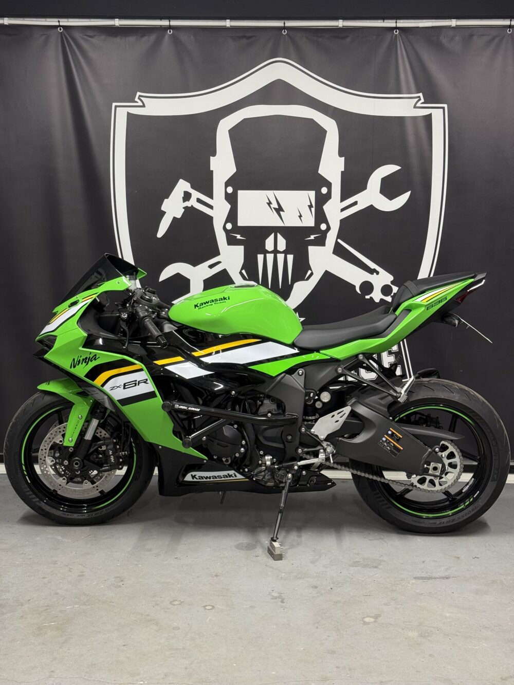CREW GARAGE Crash cage 23-25 ZX6R/636-Nastee Nates Garage