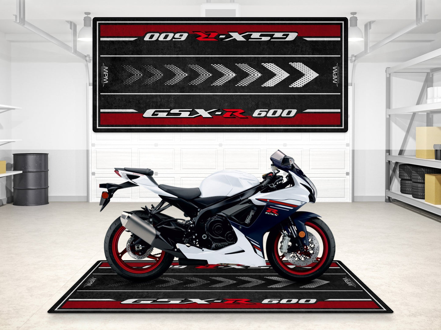 Motorcycle Mat for Suzuki GSX-R600