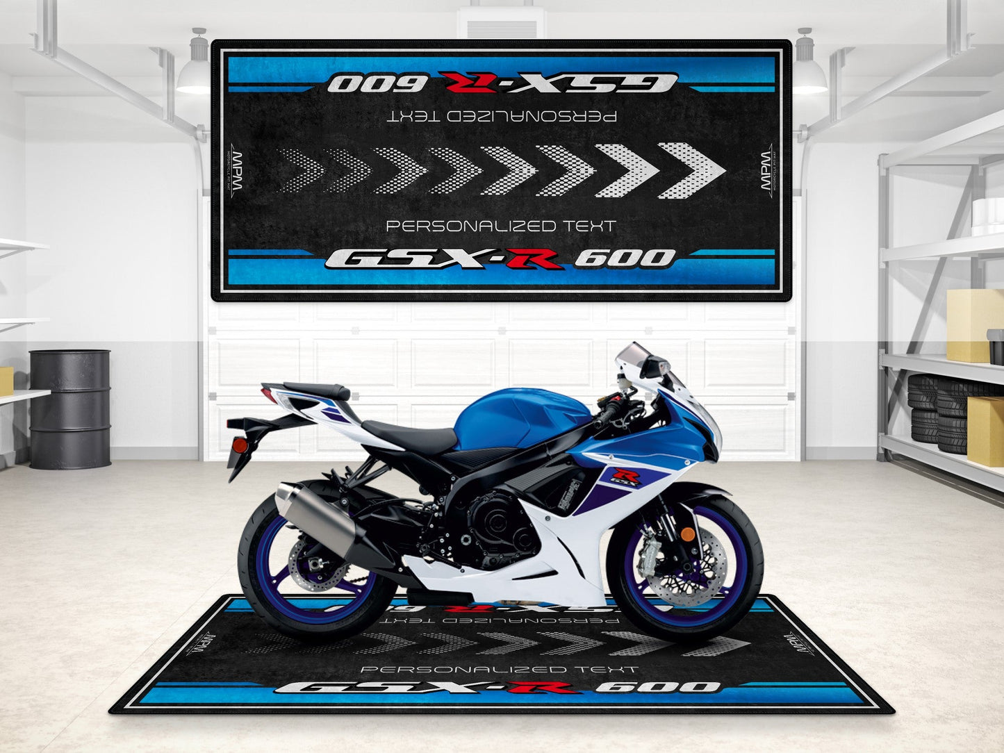 Motorcycle Mat for Suzuki GSX-R600