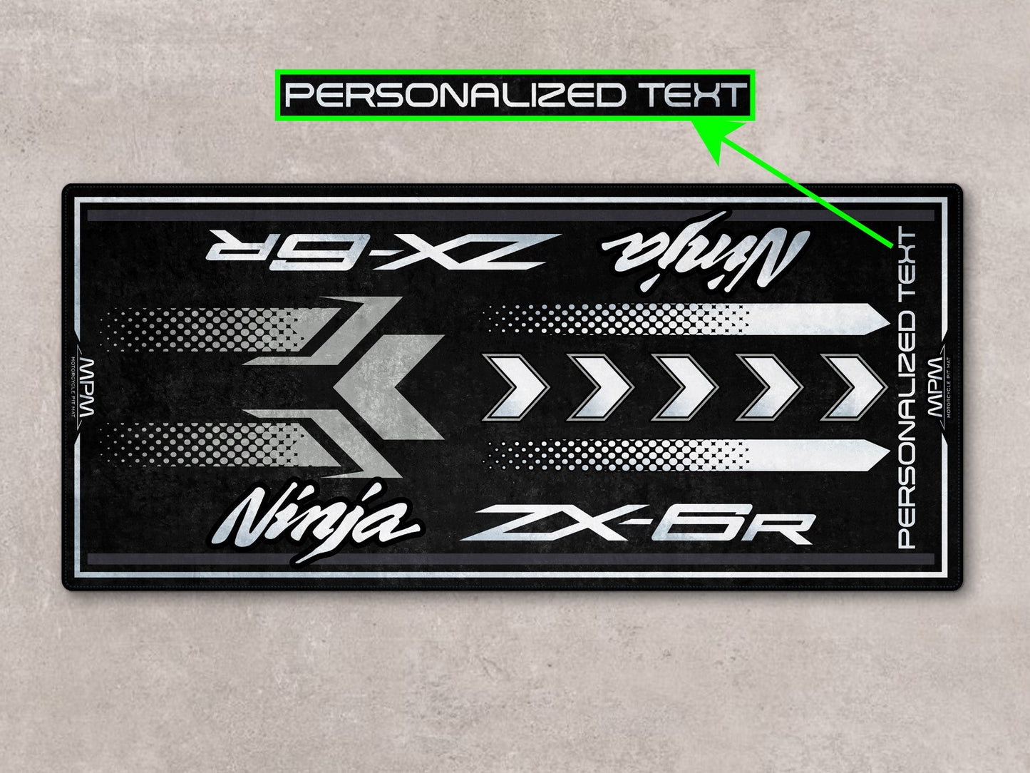 Motorcycle Mat for Kawasaki ZX-6R
