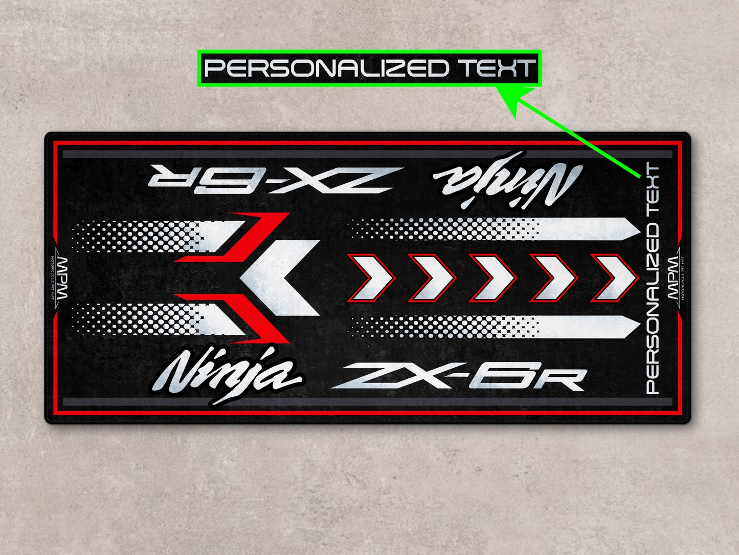 Motorcycle Mat for Kawasaki ZX-6R