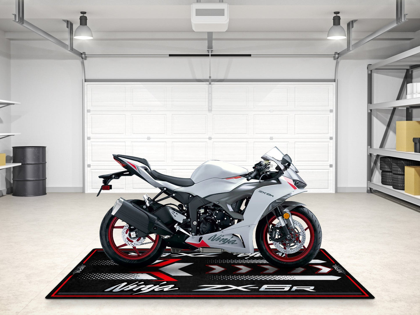 Motorcycle Mat for Kawasaki ZX-6R