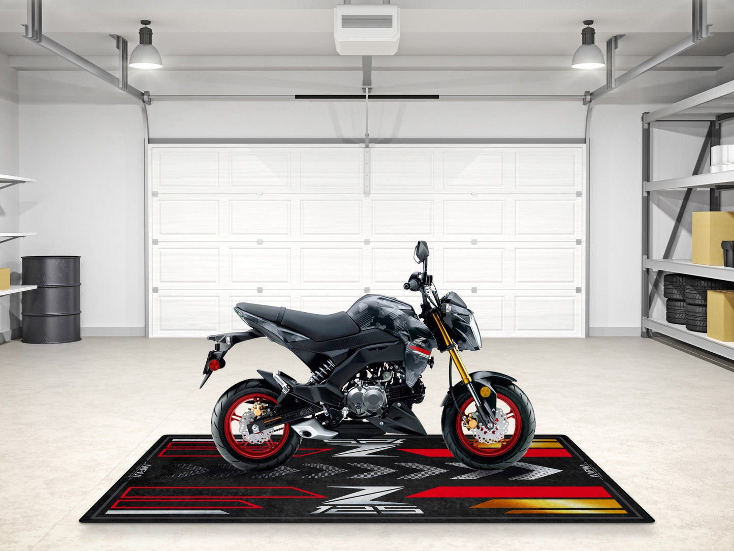 Motorcycle Mat for Kawasaki Z125