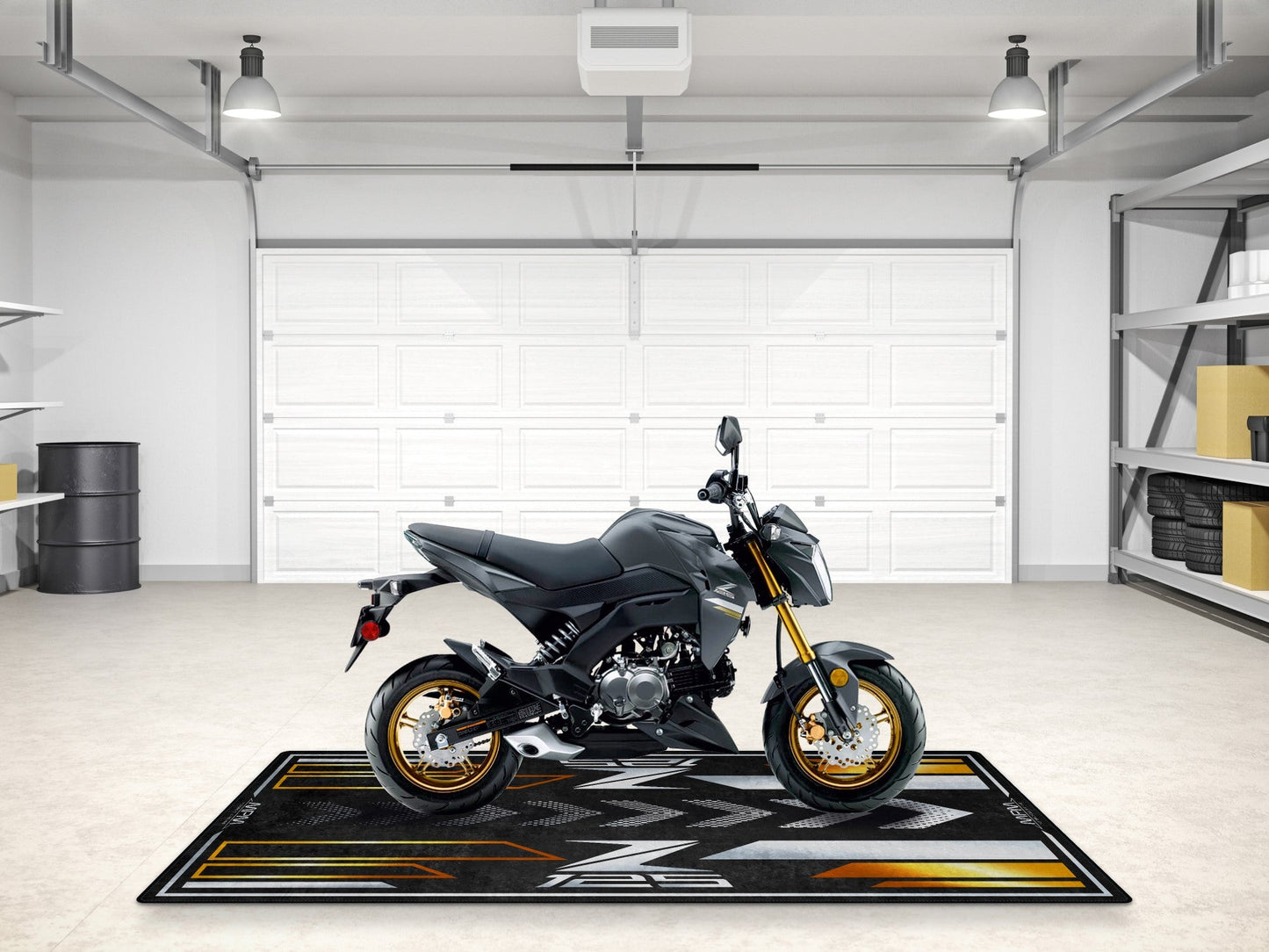 Motorcycle Mat for Kawasaki Z125