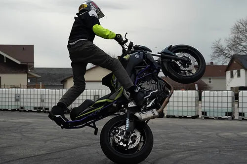 TWIN STUNTS BRAKE BRACKET FZ/MT07/09 R7-Nastee Nates Garage