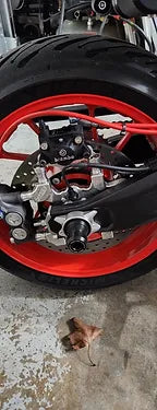 TWIN STUNTS BRAKE BRACKET FZ/MT07/09 R7-Nastee Nates Garage
