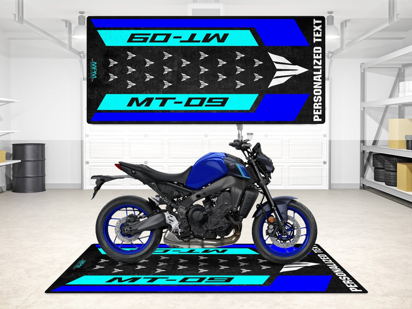 Motorcycle Mat for Yamaha MT-09
