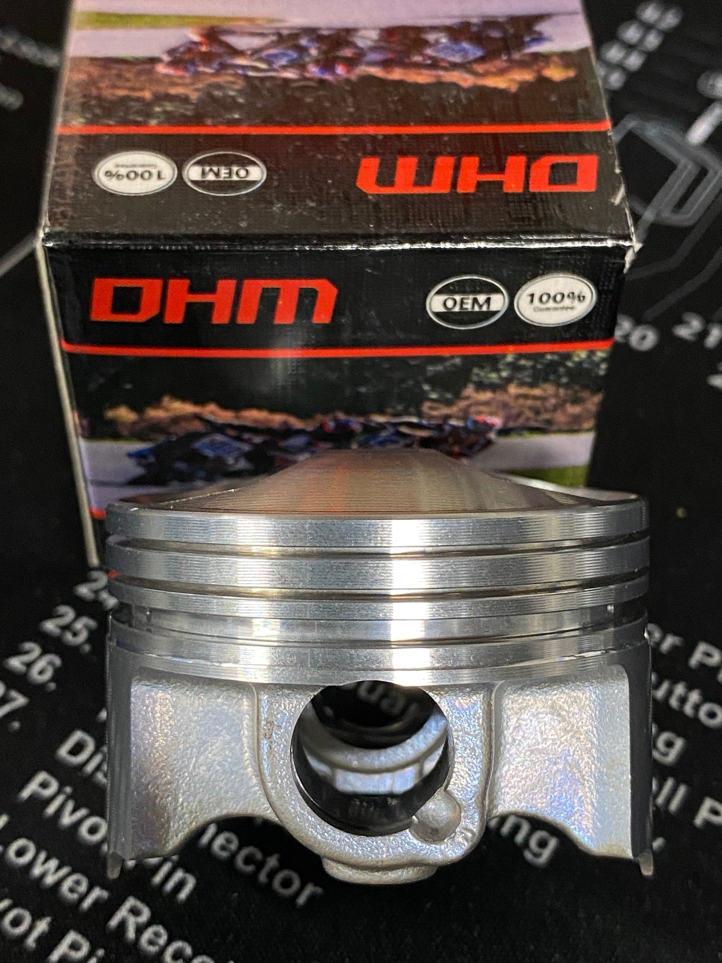 Honda CRF110 High Compression Stock Bore Piston-Nastee Nates Garage