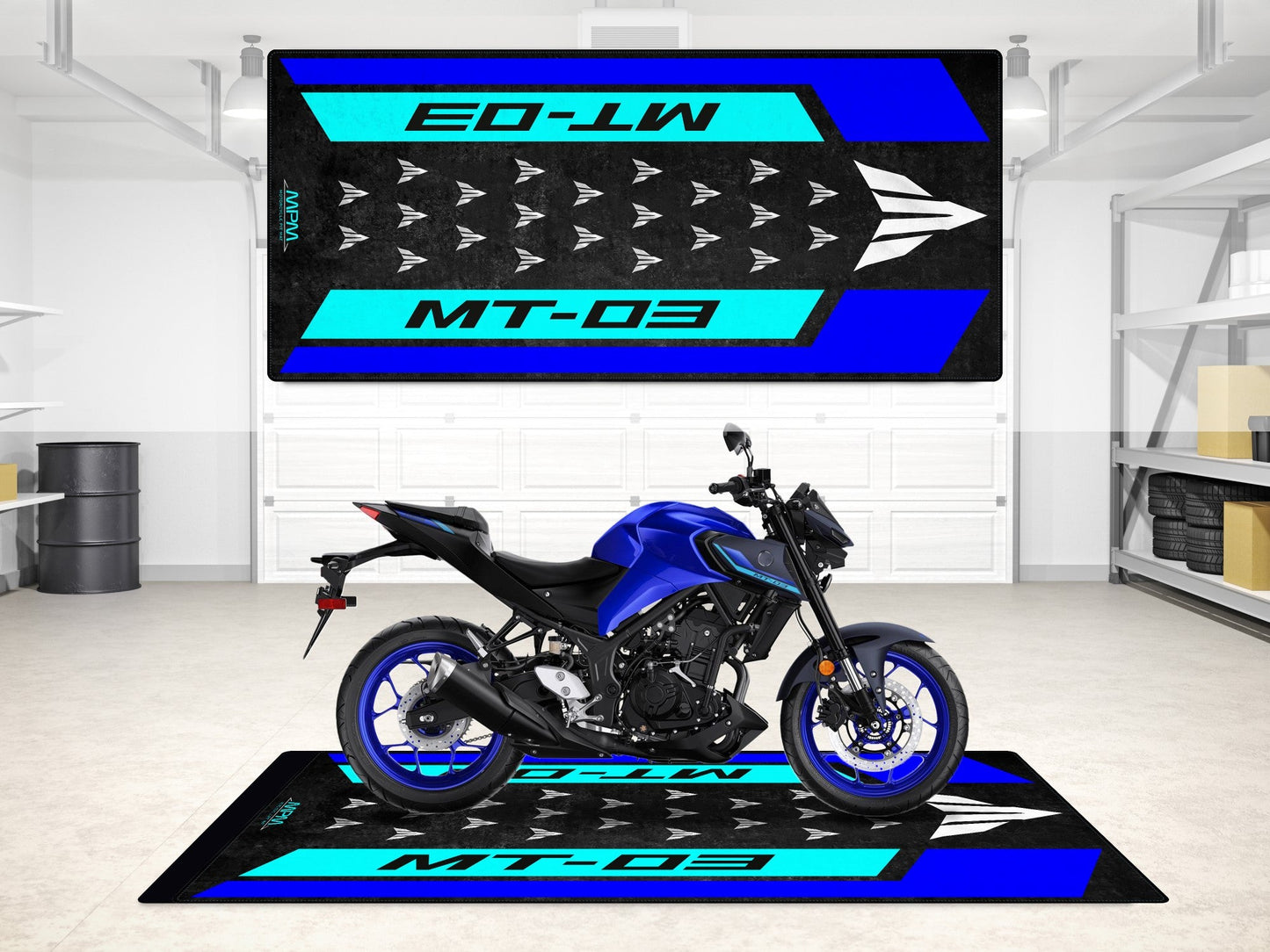 Motorcycle Mat for Yamaha MT-03