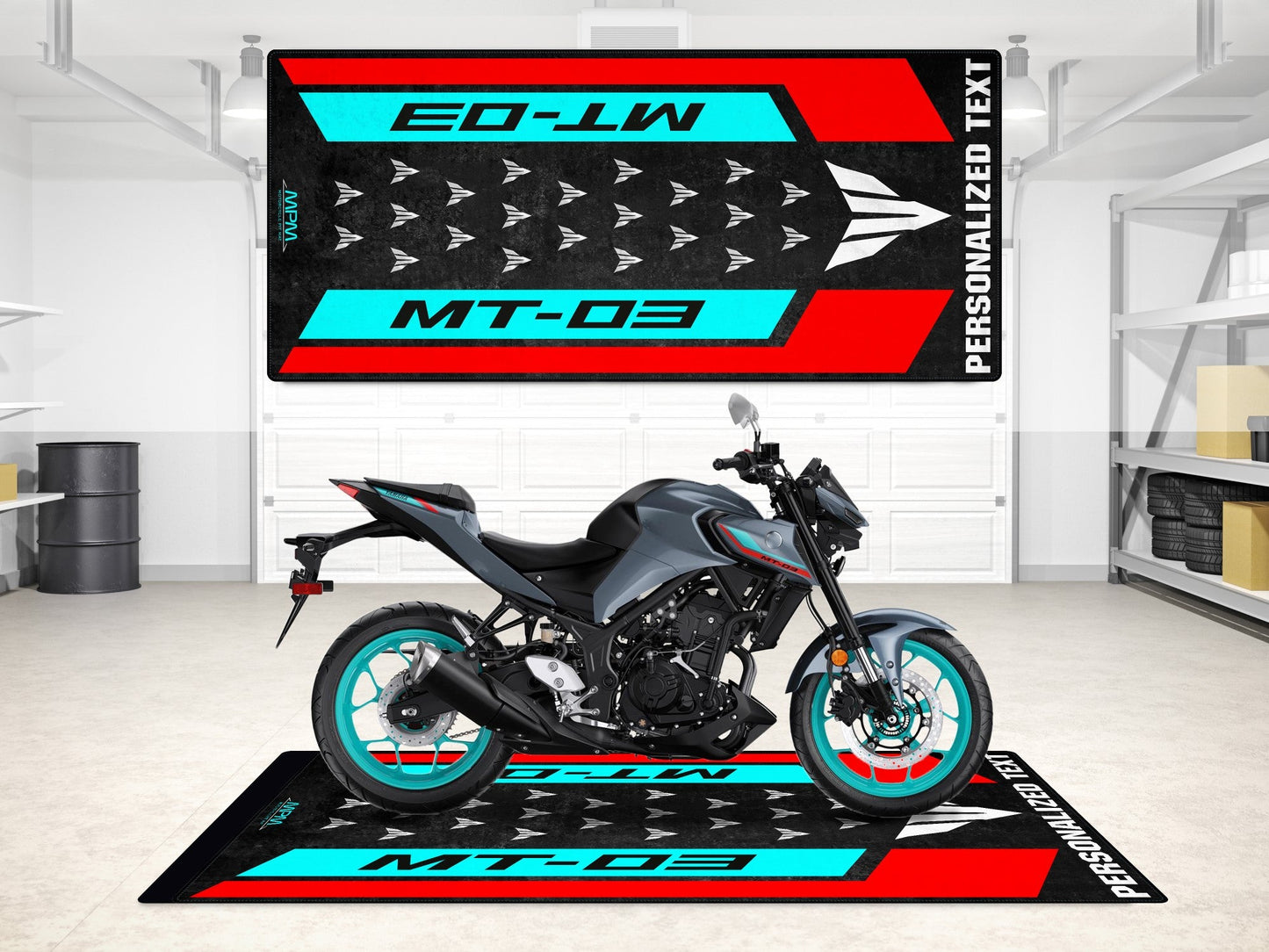Motorcycle Mat for Yamaha MT-03
