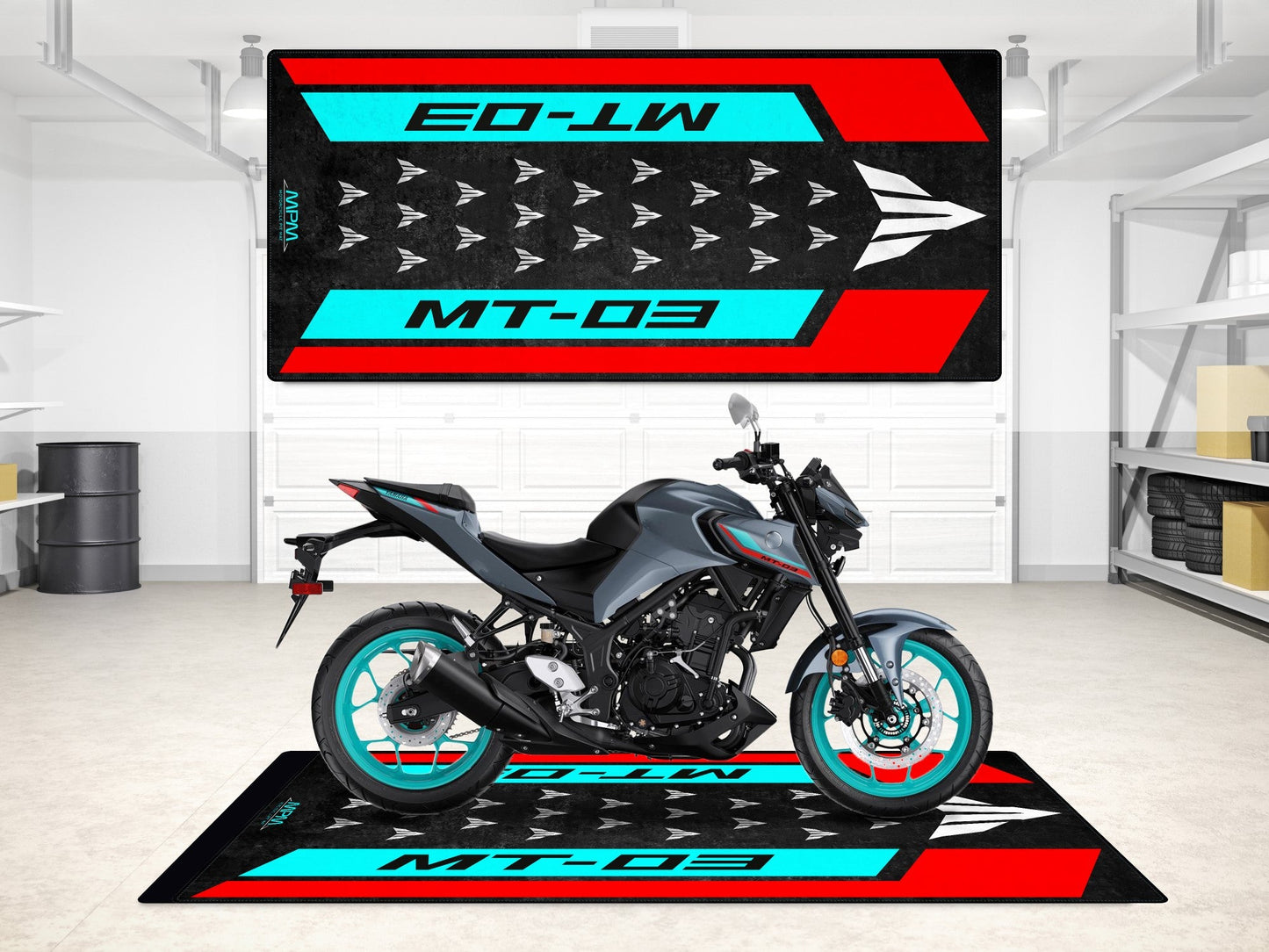 Motorcycle Mat for Yamaha MT-03