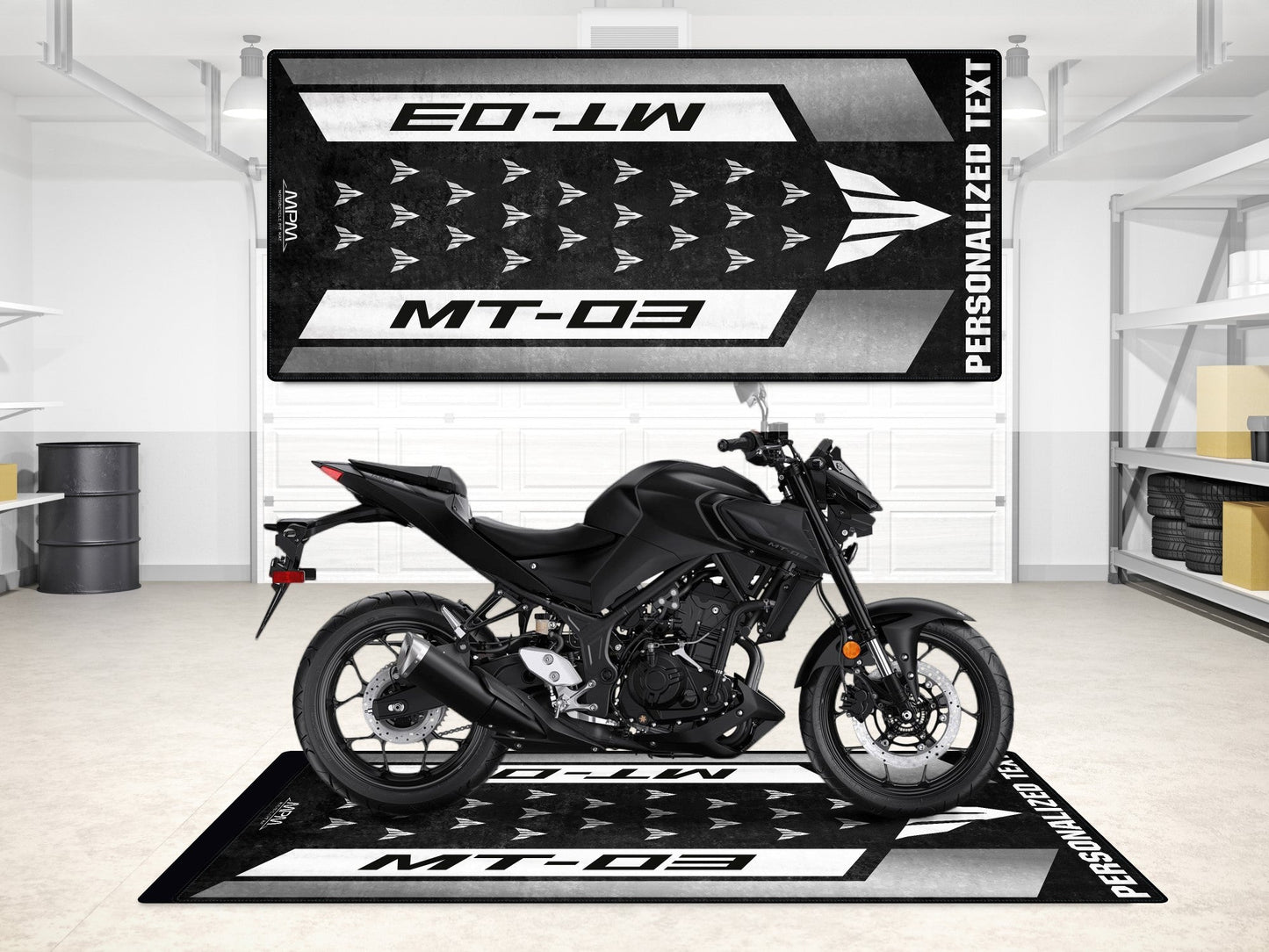 Motorcycle Mat for Yamaha MT-03