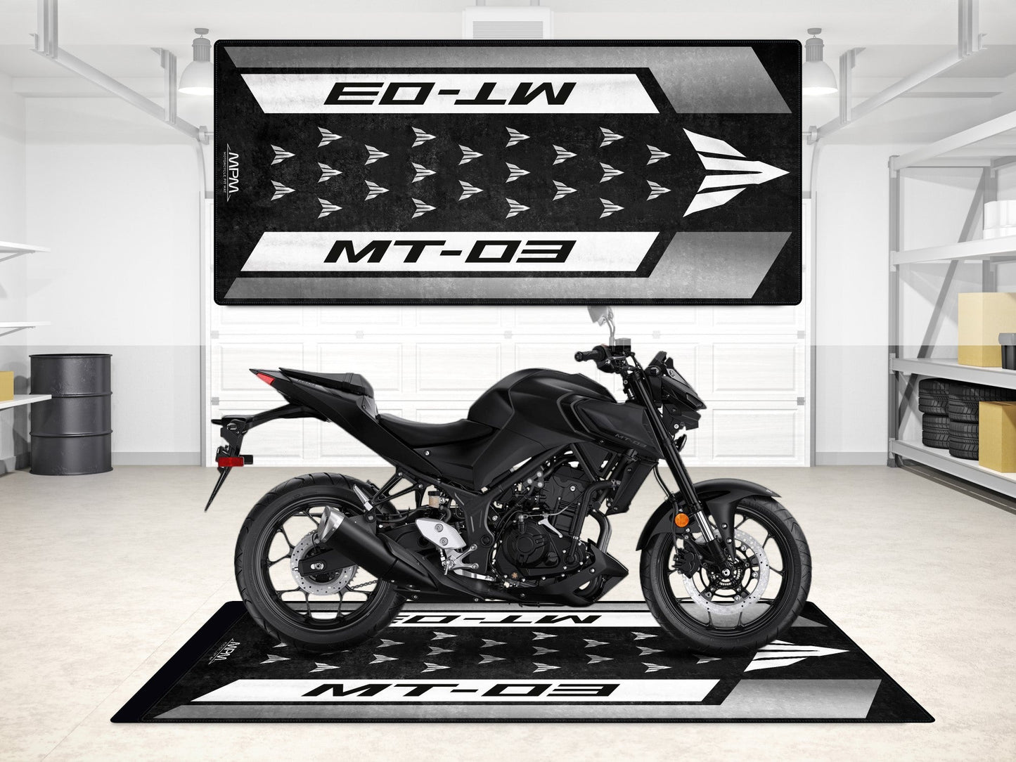 Motorcycle Mat for Yamaha MT-03