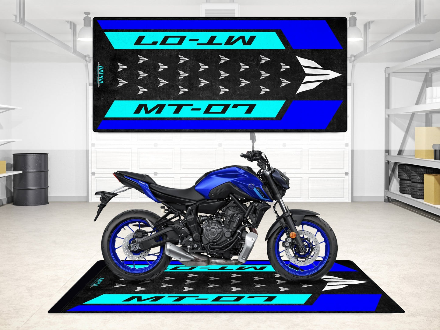 Motorcycle Mat for Yamaha MT-07