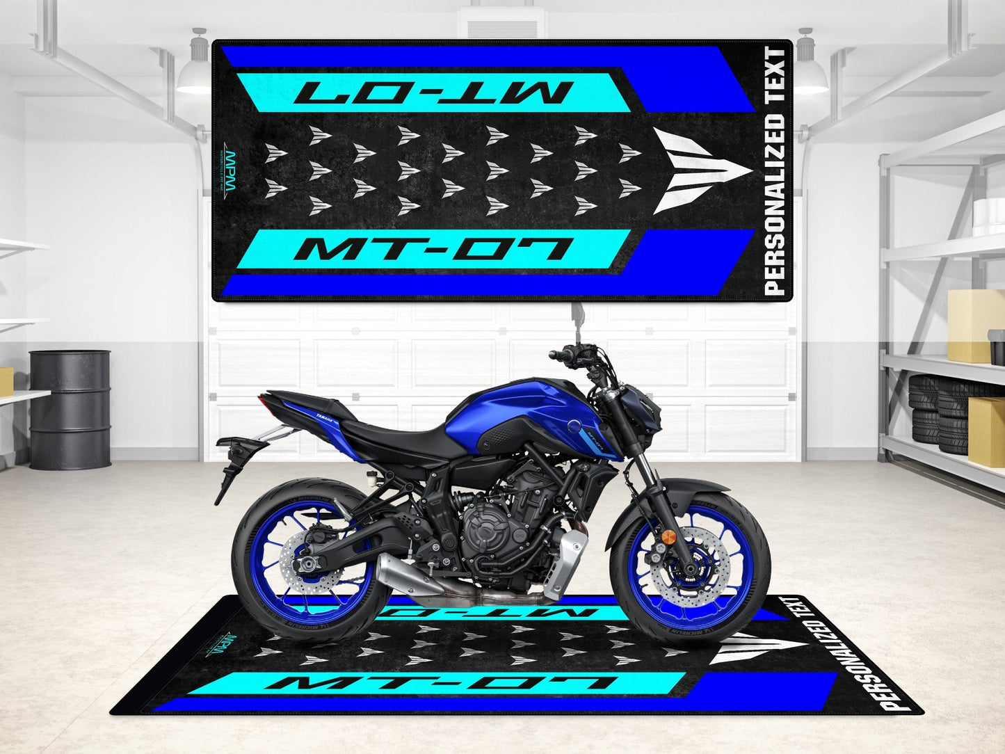 Motorcycle Mat for Yamaha MT-07