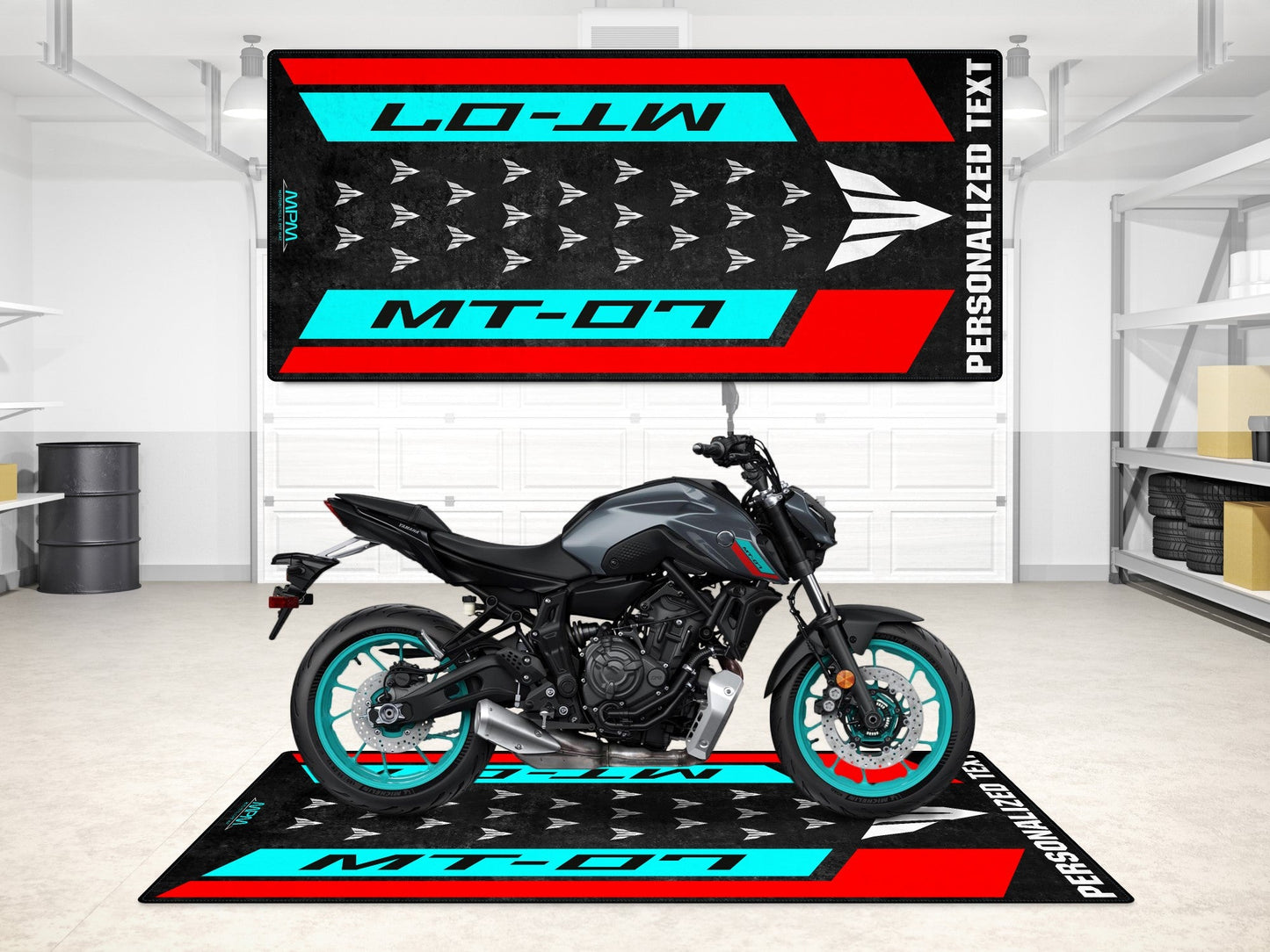 Motorcycle Mat for Yamaha MT-07