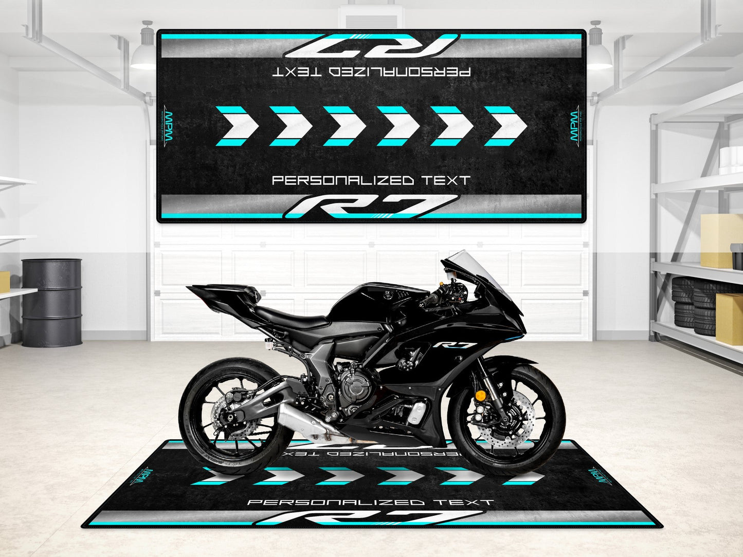 Motorcycle Mat for Yamaha R7
