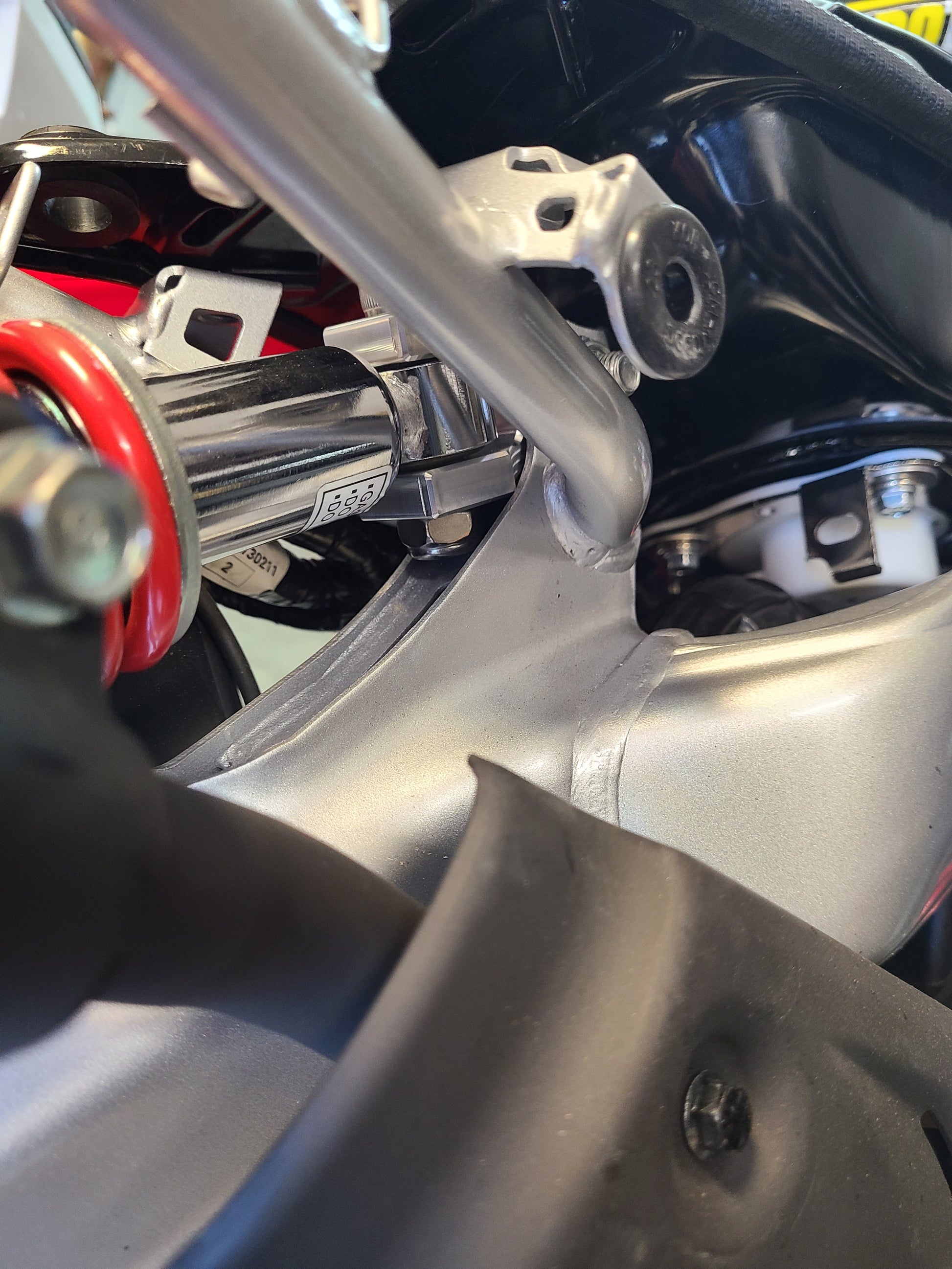 SS-MOTO CRF110 REAR SHOCK EXTENDER-Nastee Nates Garage