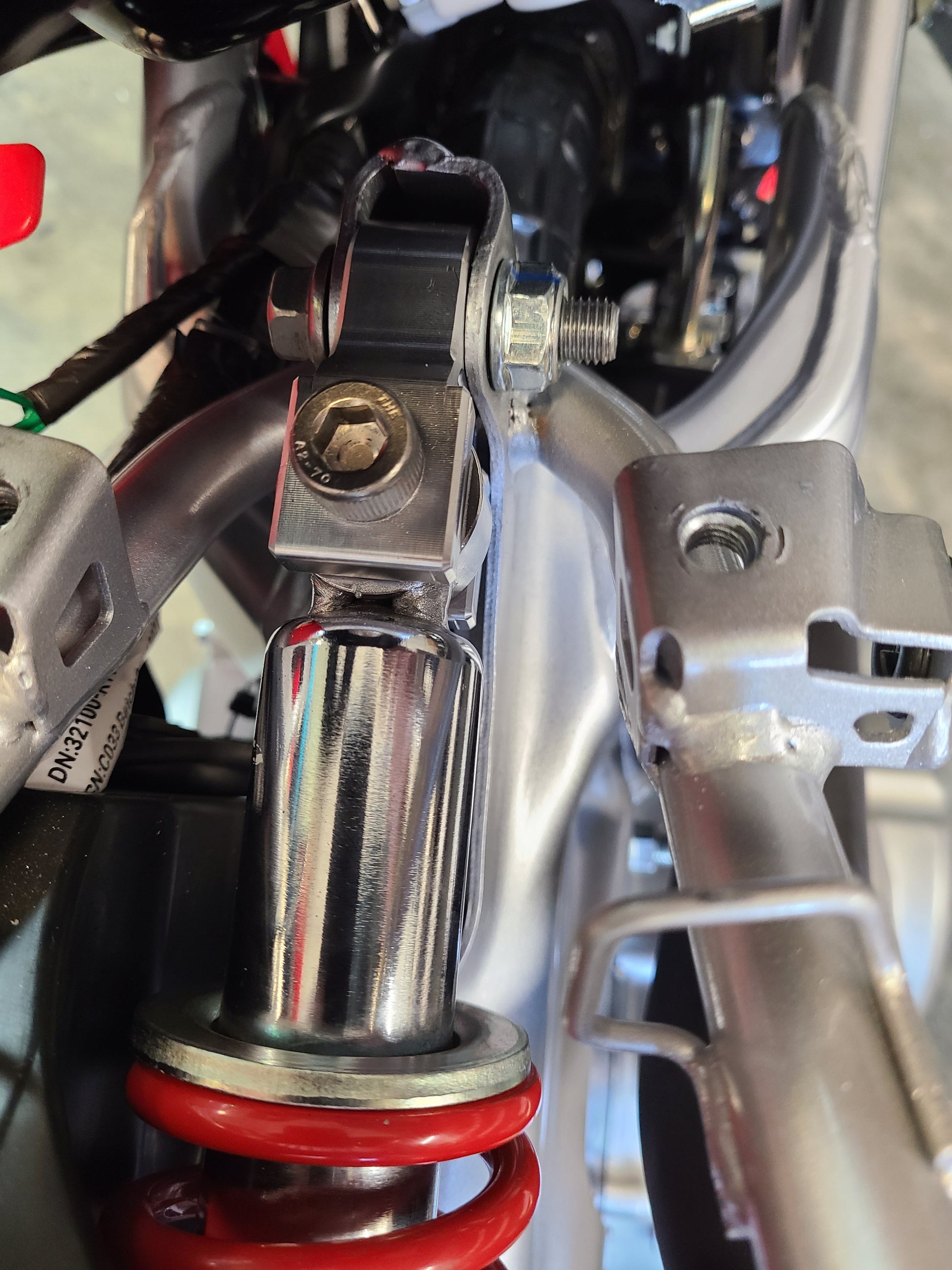 SS-MOTO CRF110 REAR SHOCK EXTENDER-Nastee Nates Garage