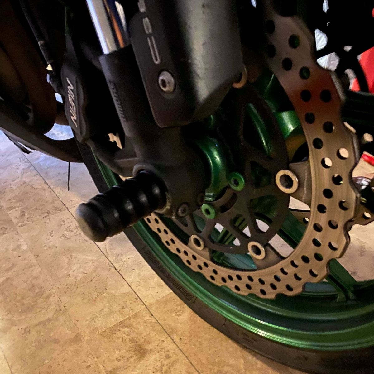 SS-MOTO Axle Sliders Zx6r/636 All Years-Nastee Nates Garage