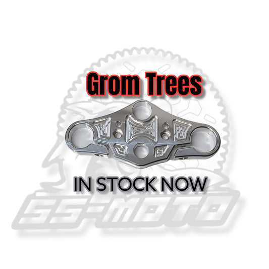 SS-MOTO Grom Triple Tree-Nastee Nates Garage