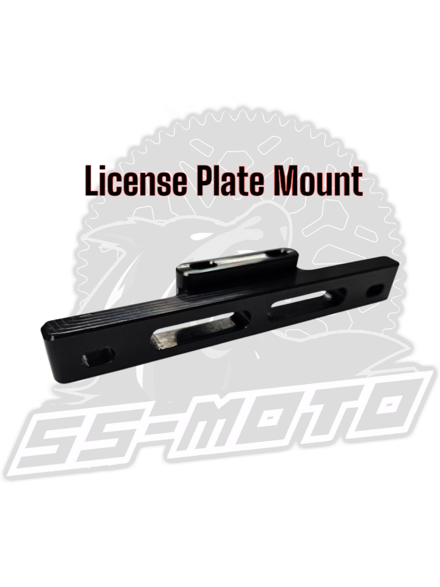 SS-MOTO License Plate Mount-Nastee Nates Garage