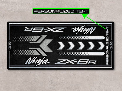 Motorcycle Mat for Kawasaki ZX-6R