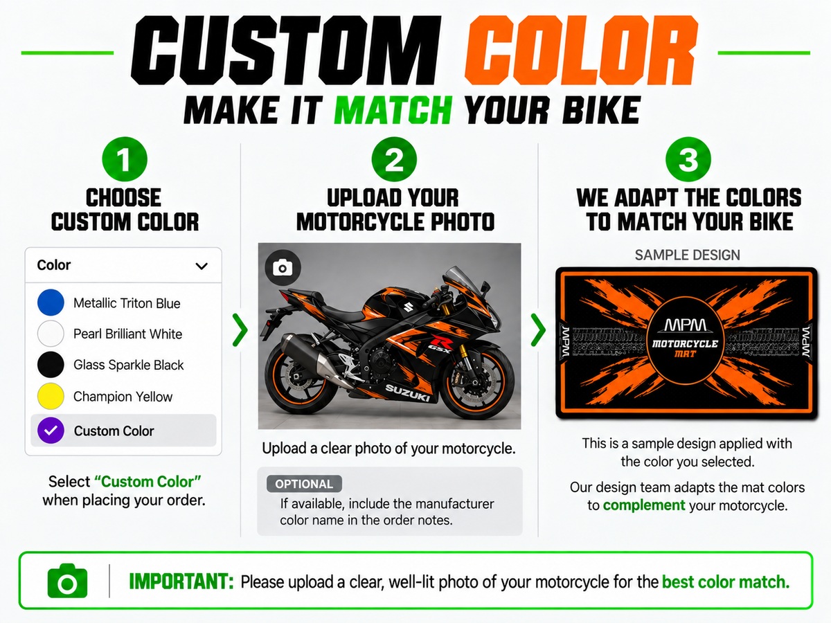 Motorcycle Mat for Suzuki GSX-R600