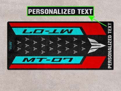 Motorcycle Mat for Yamaha MT-07